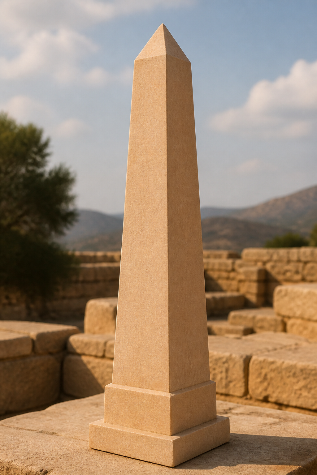 Obelisk z piaskowca